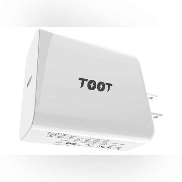 USB C Wall Charger 25W, Type C Fast Charger Block,PD 3.0 Port Power Adapter for - Picture 1 of 8